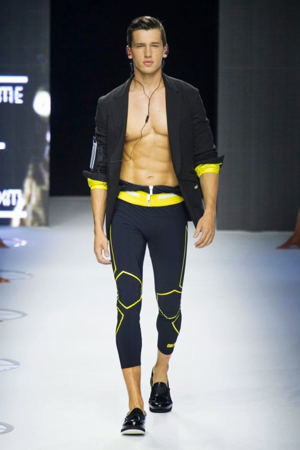 Bruno Endler @ Dirk Bikkembergs SS15 Milano Moda Uomo 01